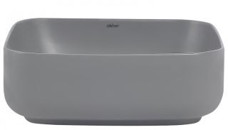 Раковина ABBER Rechteck AC2211MG 39см серый матовый